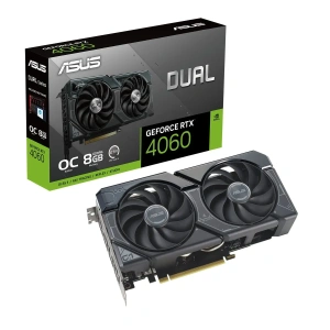 ASUS NVIDIA Dual Nvidia GeForce RTX 4060 EVO OC Edition 8GB GDDR6 Graphic Card GDDR6 IRS Graphics Card
