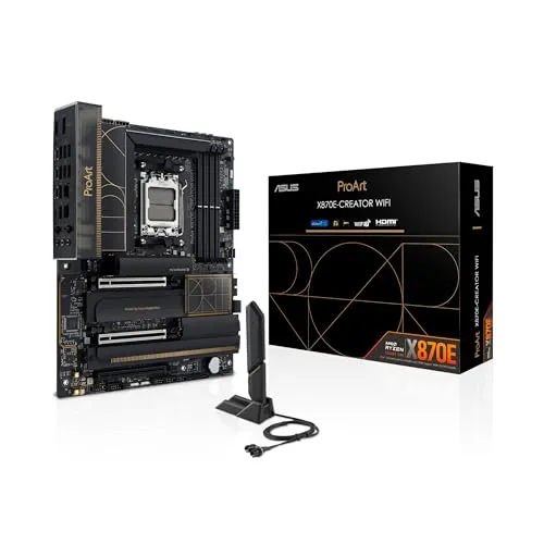 ASUS ProArt X870E-Creator WiFi AM5 for AMD Ryzen ATX Motherboard PROART-X870E-CREATOR-WIFI
