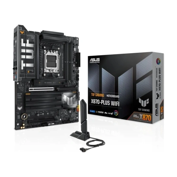 ASUS TUF Gaming X870-Plus Wi-Fi AMD Socket AM5 ATX Motherboard TUF-GAMING-X870-PLUS-WIFI