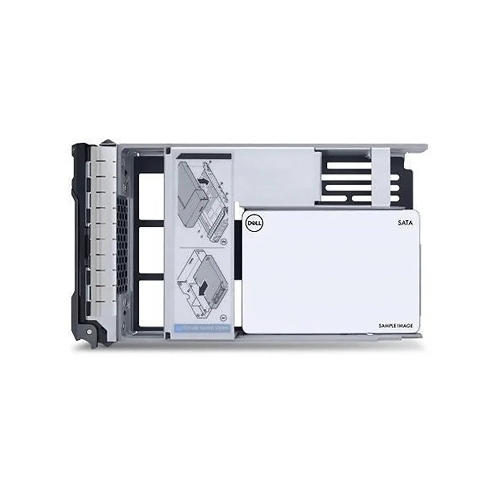 Dell 480GB 2.5-inch SATA Mixed ISE 6Gbps 512e with 3.5-inch Bracket Cabled Kit Internal SSD 345-BDYU