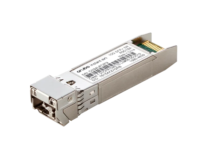 HPE Networking Instant On 10G SFP+ LC SR 300m OM3 MMF Transceiver R9D18A