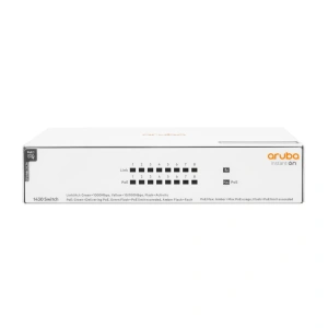 HPE Networking Instant On 1430 8-port Class4 Unmanaged L2 Gigabit Ethernet PoE Switch White R8R46A