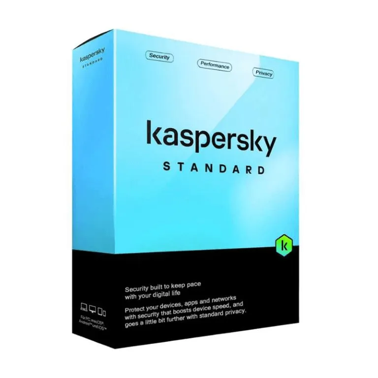 Kaspersky Standard Anti-Virus 1-year 1-Device License KKL104195AFS-PAPDVDNOCD