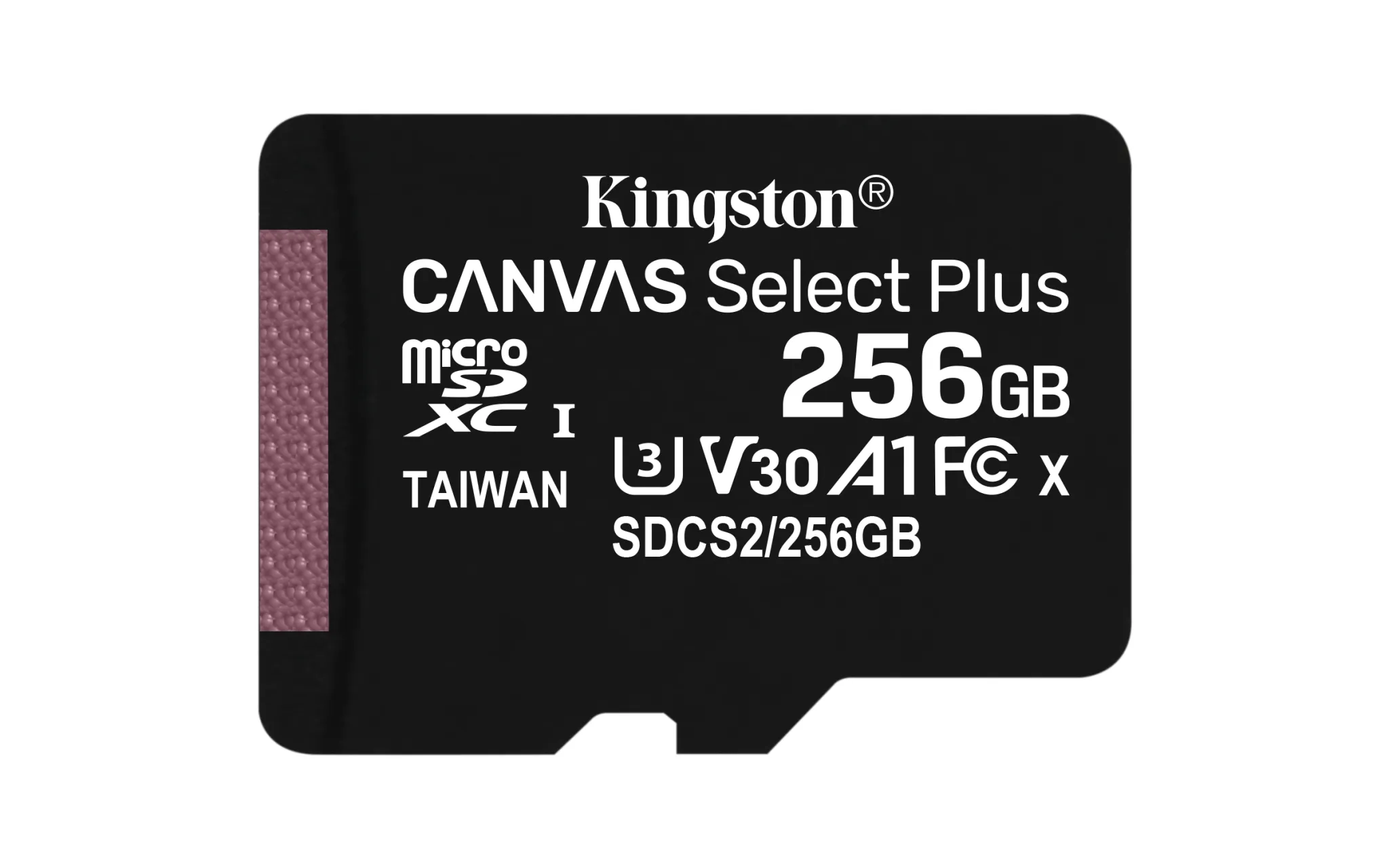 Kingston Canvas Select Plus Memory Card 256GB MicroSDXC Class 10 With Adaptor SDCS2/256GB