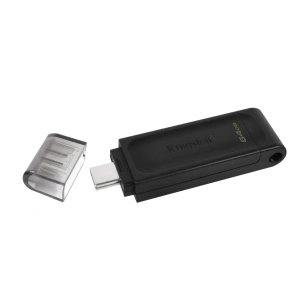 Kingston DataTraveler 70 64GB USB 3.2 Gen 1 Type-C Black USB Flash Drive DT70/64GB