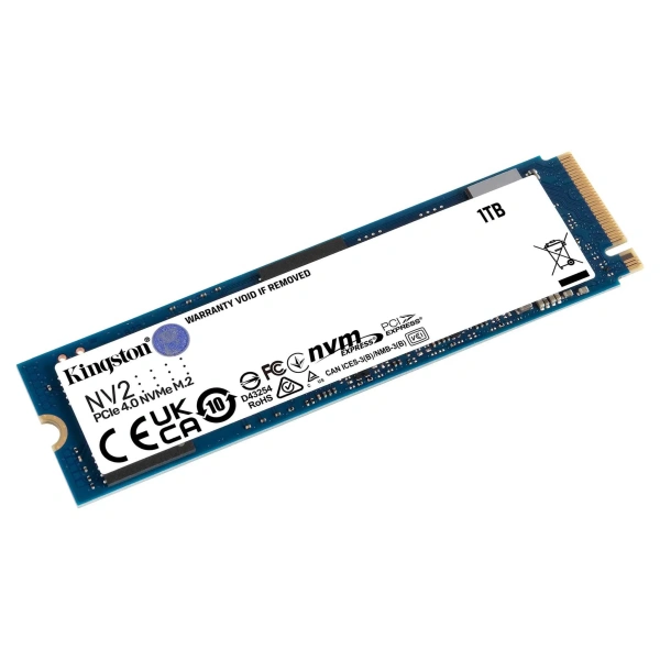 Kingston NV2 M.2 1TB PCIe 4.0 NVMe Internal SSD SNV2S/1000G
