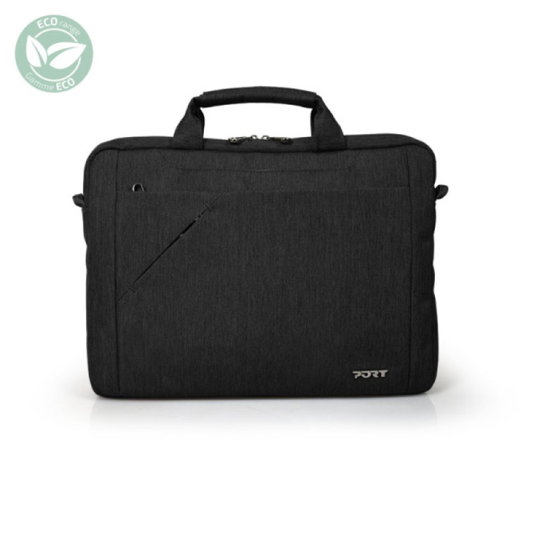 Port Designs Toploader Messenger Case Black AMP 135070