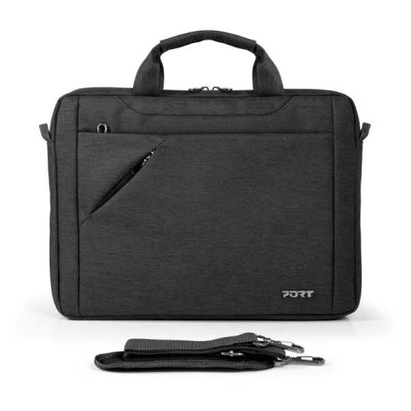 Port Designs Toploader Messenger Case Black AMP 135070