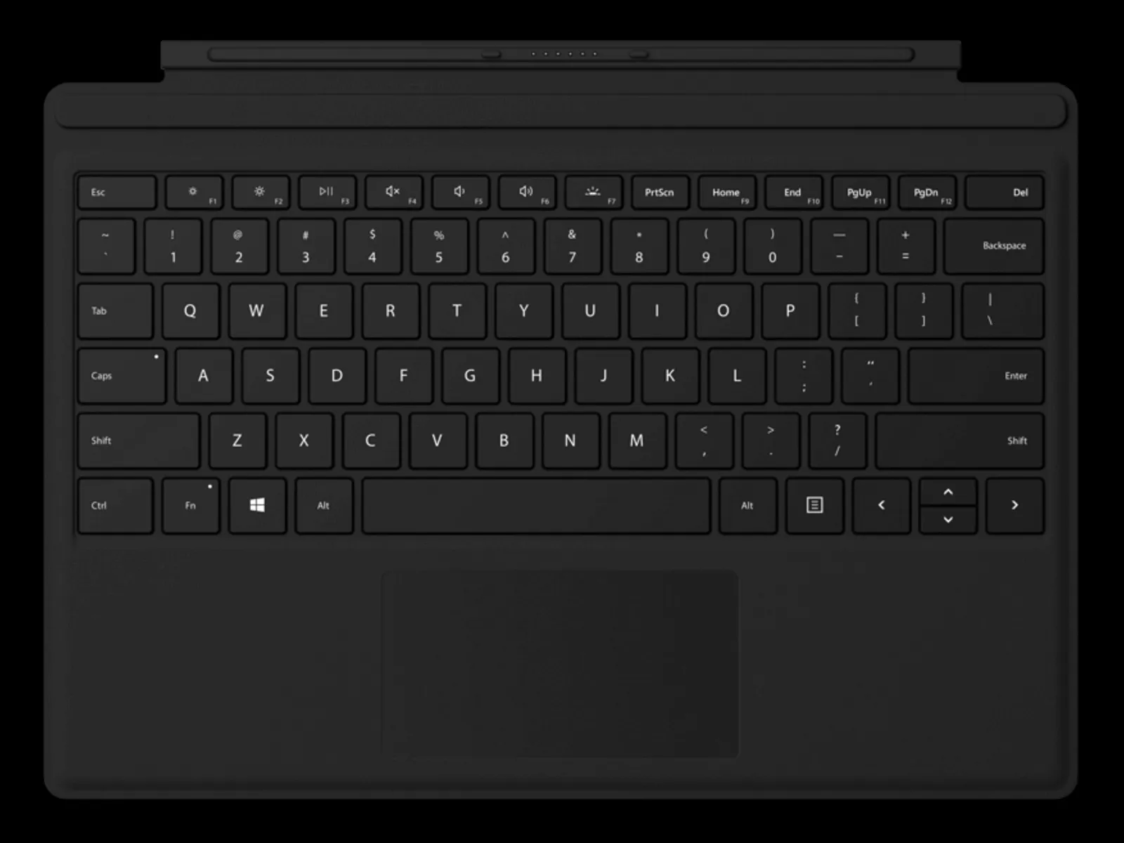 Microsoft Surface Go Type Cover Black KCN-00029