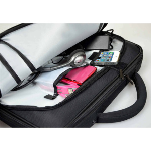 Port Courchevel Black 15.6" Clamshell Bag AMP 160512