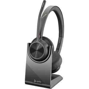 Poly Voyager 4320 UC Stereo USB-A Headset with Charging Stand AMP 77Y99AA