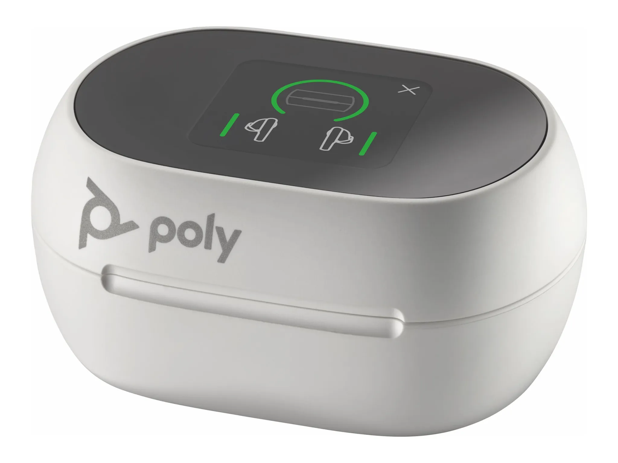 Poly Voyager Free 60+ UC M Earbuds with BT700 USB-A Adapter – White Sand 7Y8G7AA