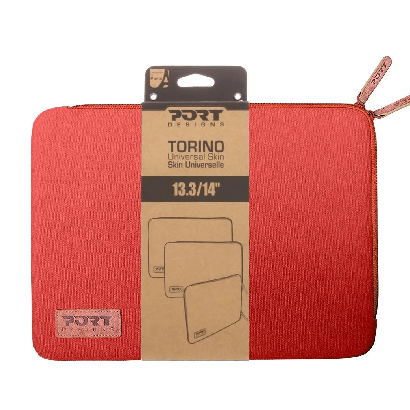 Port Designs TORINO Red Notebook Sleeve Case 13.3-inch 140406