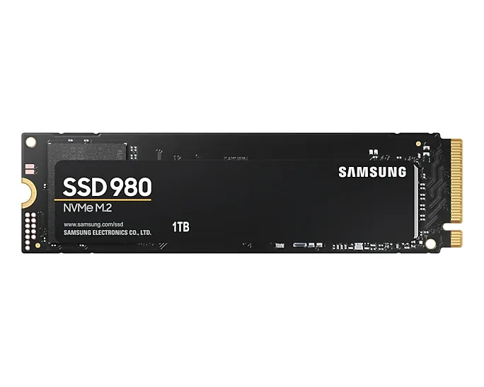 Samsung 980 1TB M.2 2280 PCIe NVMe Gen 3.0×4 Solid State Drive MZ-V8V1T0BW