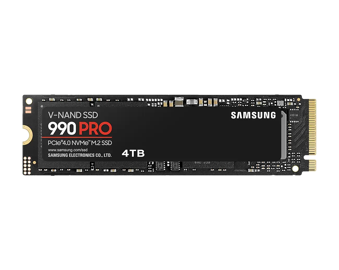 Samsung 990 Pro M.2 4TB PCI Express 4.0 V-NAND MLC NVMe Internal SSD MZ-V9P4T0BW
