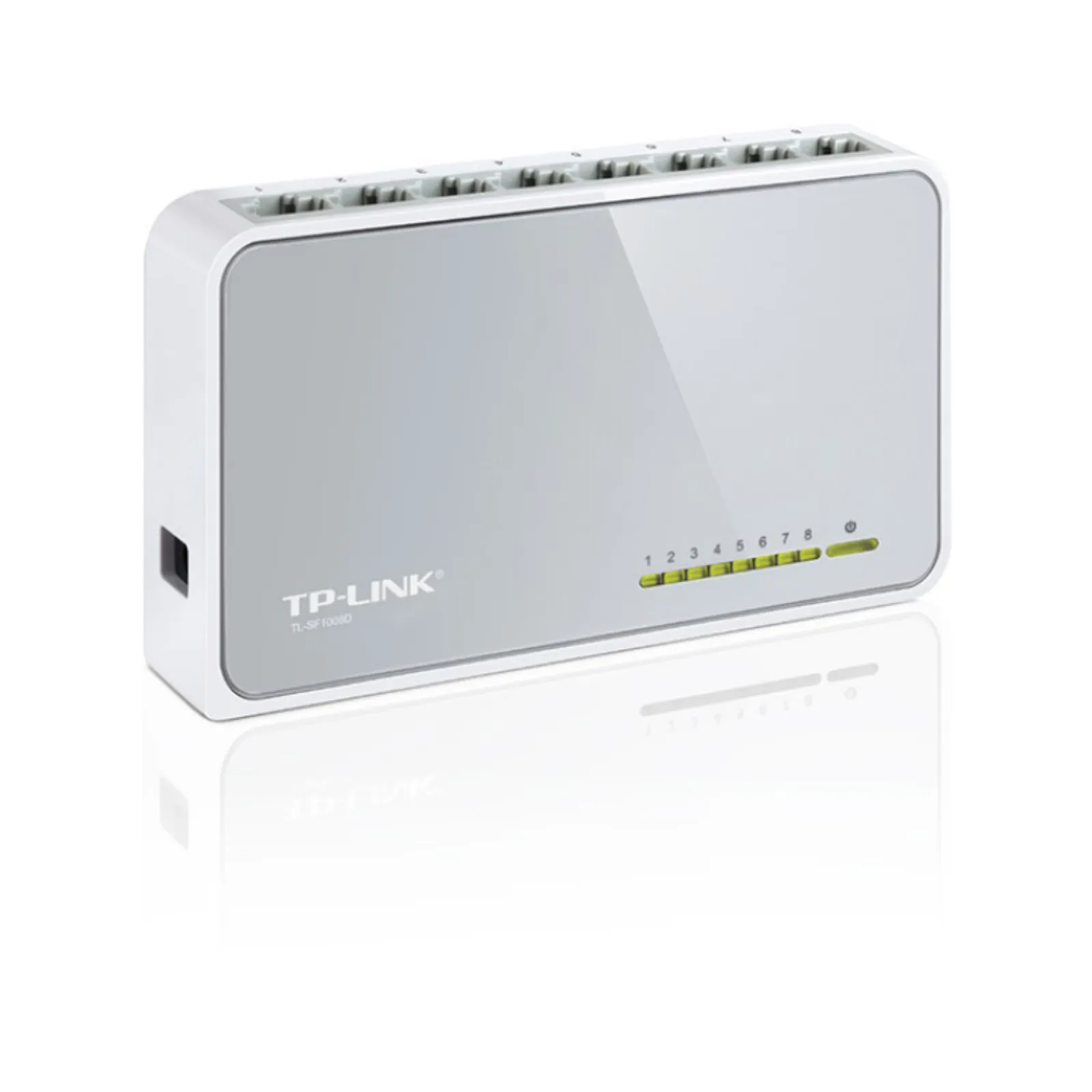 TP-Link TL-SF1008D 8-Port 10/100 Mbits Desktop Switch Unmanaged Ethernet White