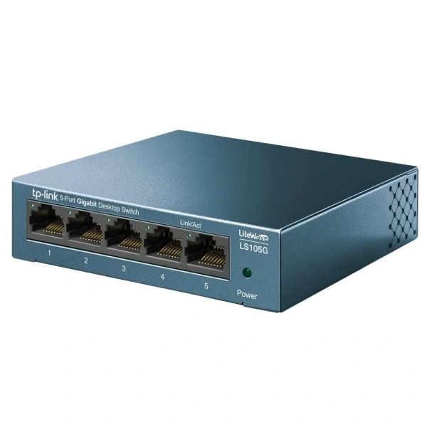 TP-Link LS105G 5-Port 10/100/1000 Mbits Desktop Network Switch