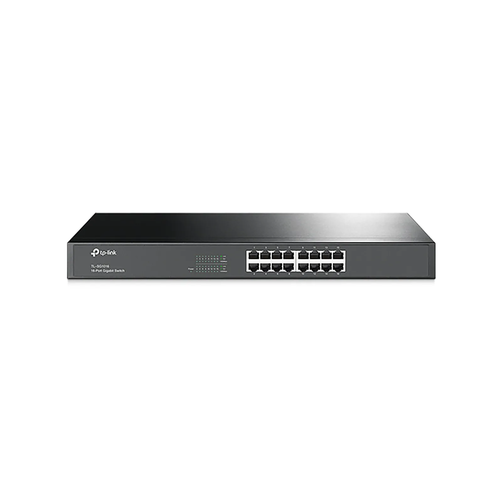 TP-Link TL-SG1016 Unmanaged Network Switch Gigabit Ethernet 10/100/1000 Mbits 1U Black