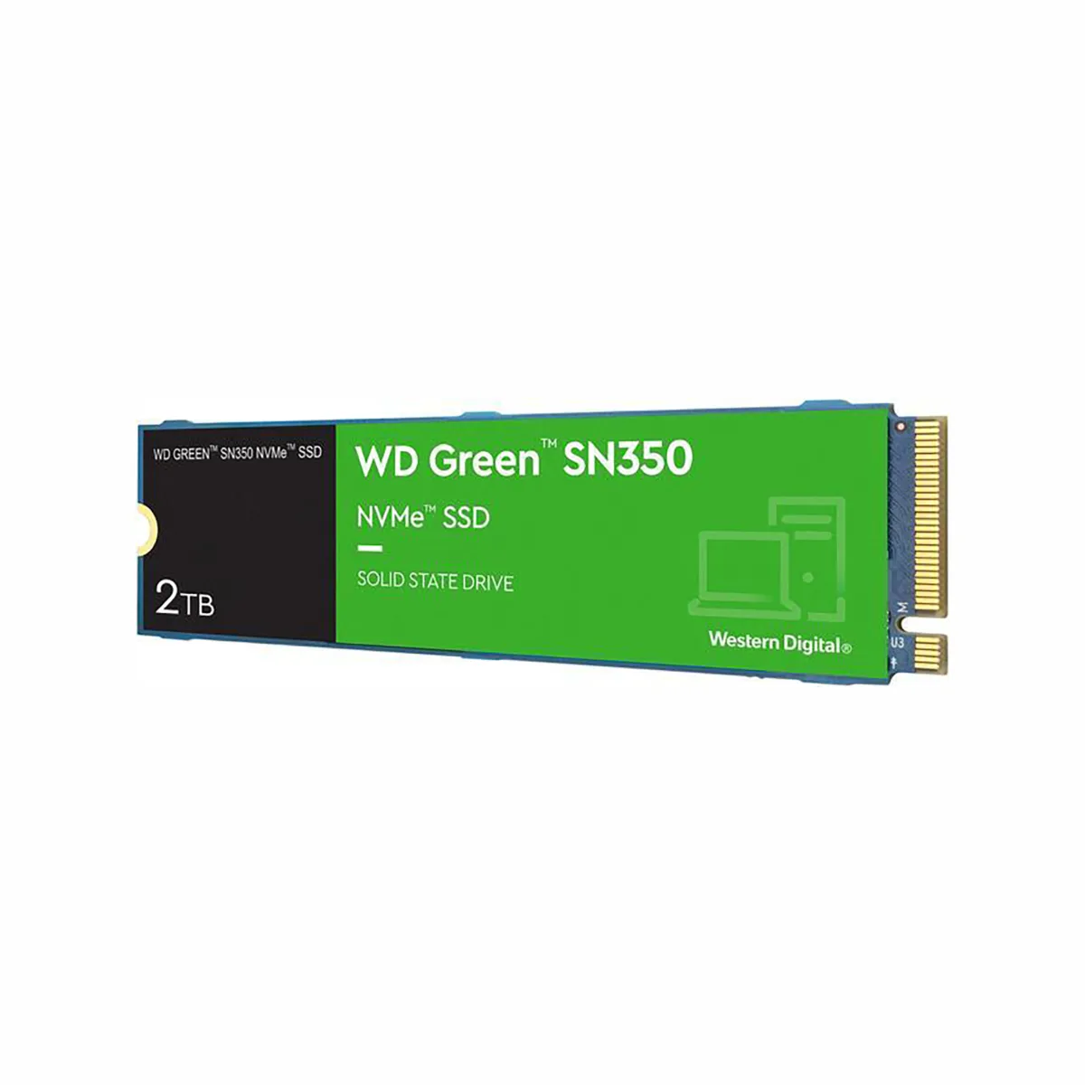 WD Green SN350 2TB PCIE M.2 NAND NVMe SSD WDS200T3G0C