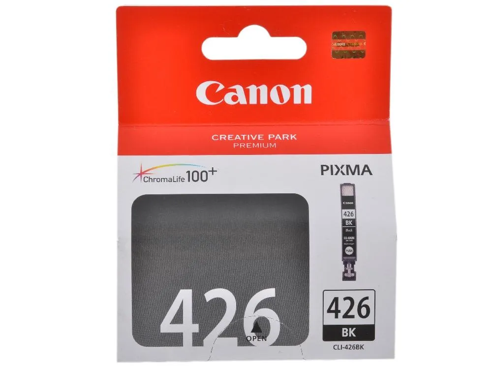 Canon CLI-426 Black Ink Cartridge – Full Standard Yield 4556B001AA