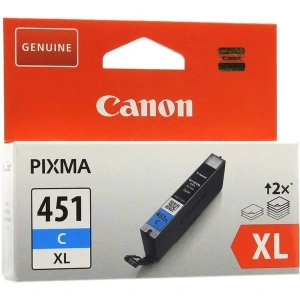 Canon CLI-451 XL Cyan Ink Cartridge – Full High Yield 6473B001AA