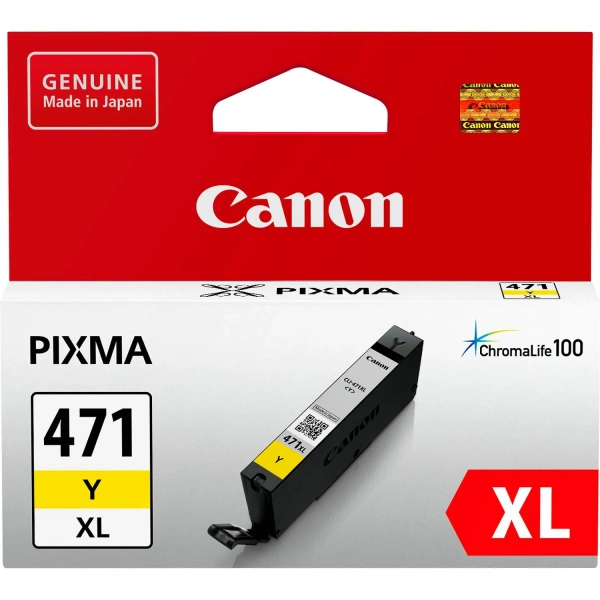 Canon CLI-471 XL Yellow Ink Cartridge - Full High Yield 0349C001AA