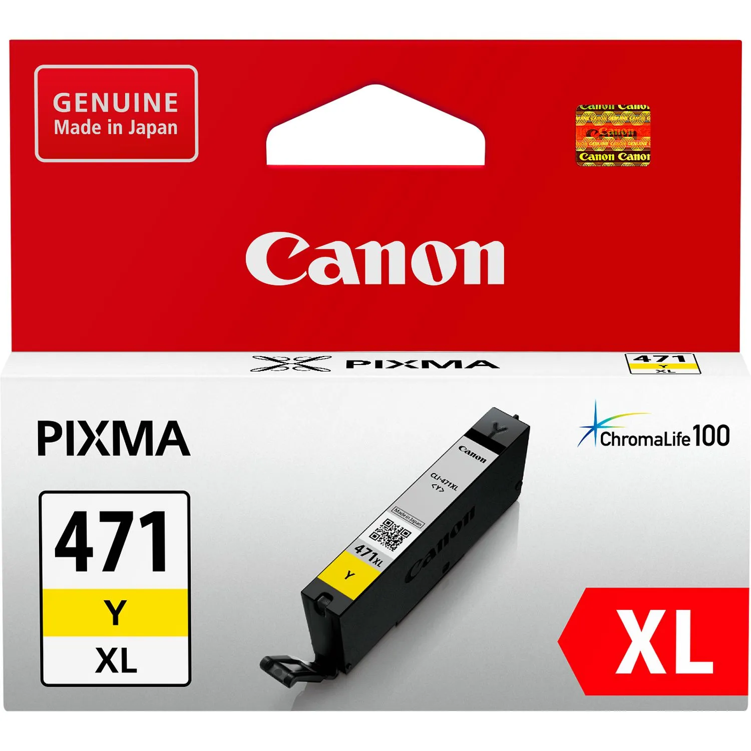 Canon CLI-471 XL Yellow Ink Cartridge – Full High Yield 0349C001AA