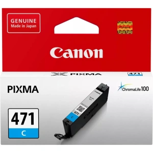 Canon CLI-471C Cyan Ink Cartridge – Full Standard Yield 0401C001AA