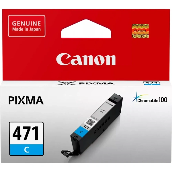 Canon CLI-471C Cyan Ink Cartridge - Full Standard Yield 0401C001AA