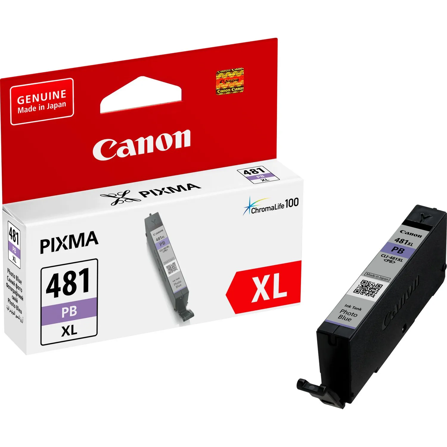 Canon CLI-481 XL Photo Blue Ink Cartridge – Full High Yield 2048C001AA