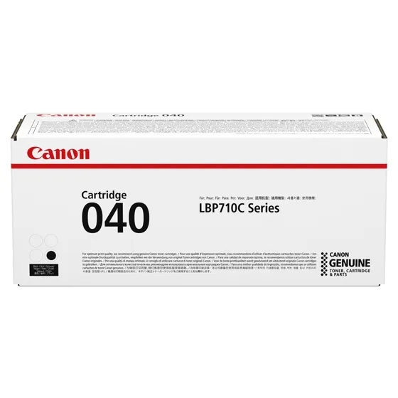 Canon CRG 040 BK Black Toner Cartridge – Full High Yield 0460C001AA