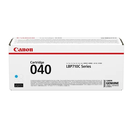 Canon CRG 040C Cyan Toner Cartridge – Full High Yield 0458C001AA