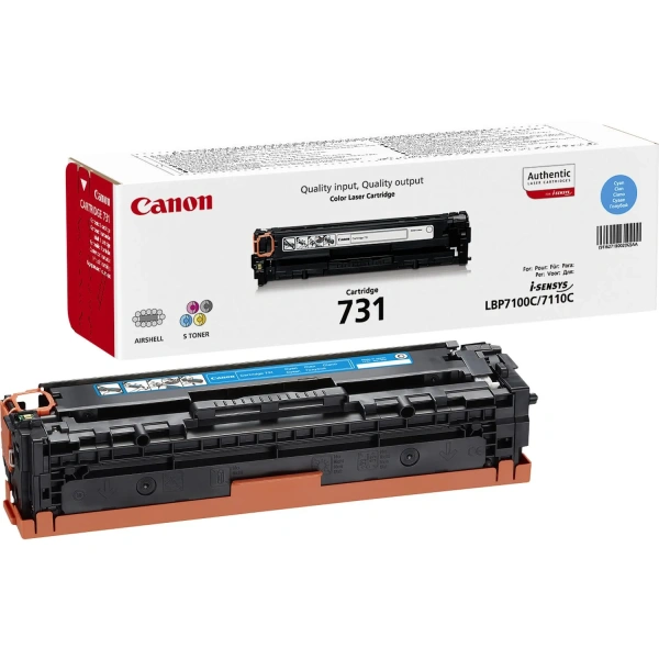 Canon CRG 731C Cyan Toner Cartridge - Full High Yield 6271B002AA