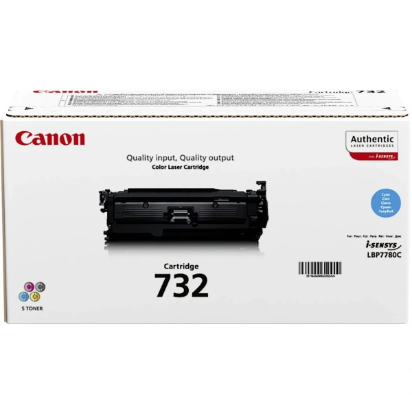 Canon CRG 732 Cyan Toner Cartridge - Full High Yield 6262B002AA