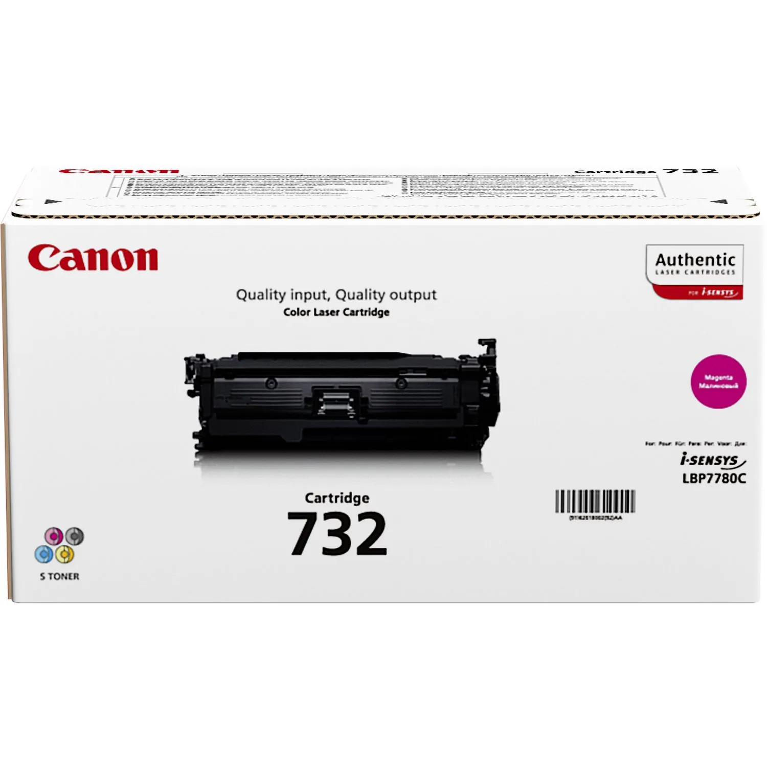 Canon CRG 732 Magenta Toner Cartridge – Full High Yield 6261B002AA
