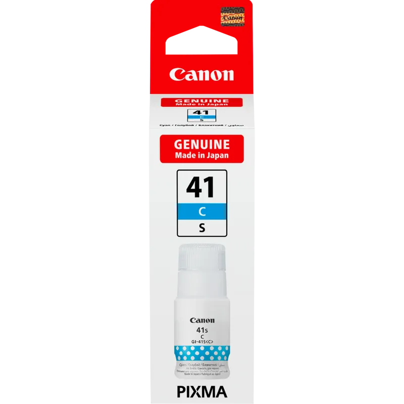 Canon GI-41s Cyan Ink Cartridge – Full Standard Yield 5874C001AA