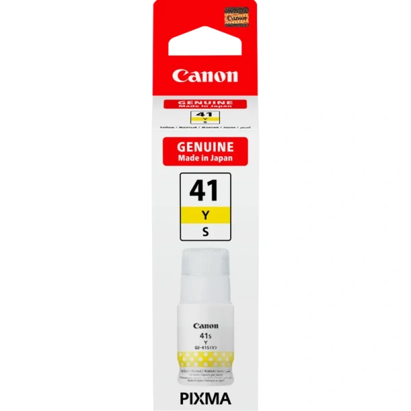 Canon GI-41s Yellow Ink Bottle - Full High Yield 5876C001AA