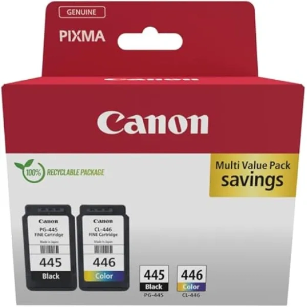Canon Ink Cartridge PG-445-CL-446 Epic Multipack 8283B004AA