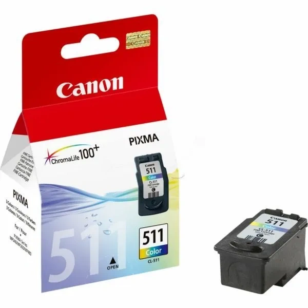 Canon Ink CL-511 Color Cartridge – Full High Quality Color Ink 2972B007AA