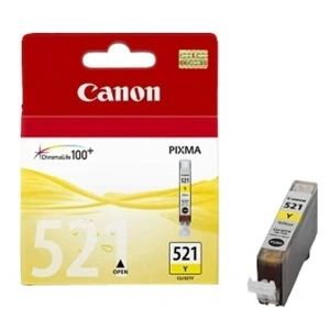 Canon Ink CLI-521 Yellow Cartridge – Vibrant Color Printing 2936B004AA