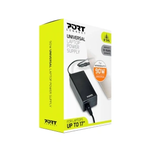 Port Designs 900007 90W Universal Notebook Adapter