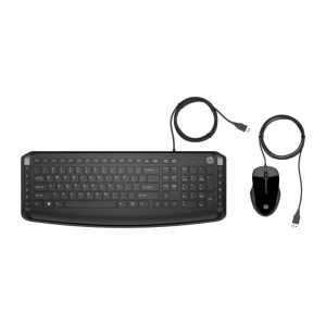HP Pavilion 200 Wired Full Keyboard and Mouse Combo 9DF28AA